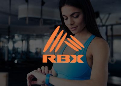 RBX Fitness Tracker Web Design